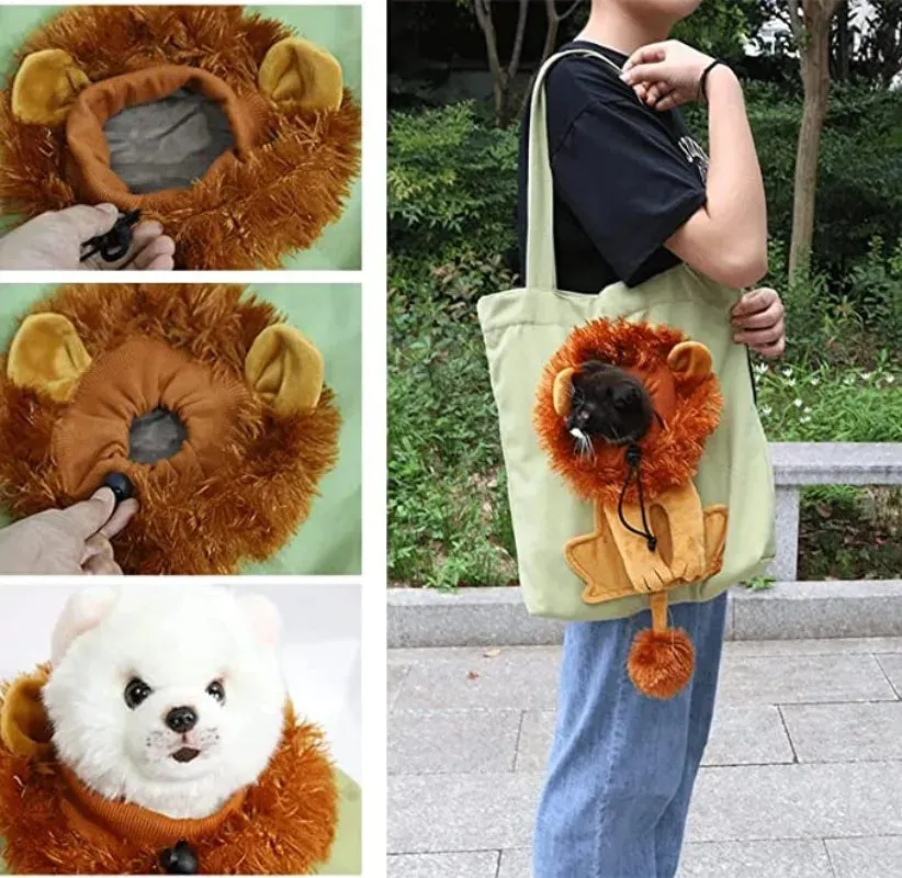 Lion's Pride Pet Canvas Carrier