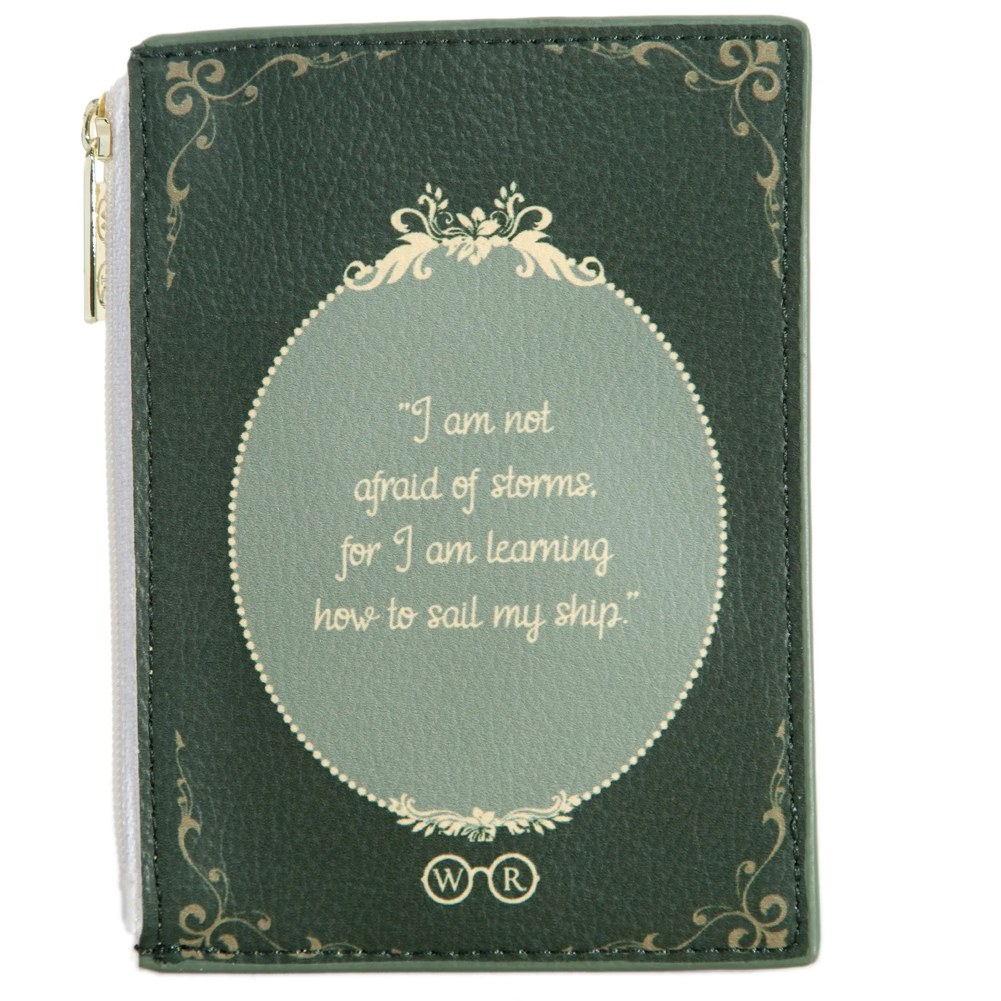 Little Women Green Book Coin Purse Wallet