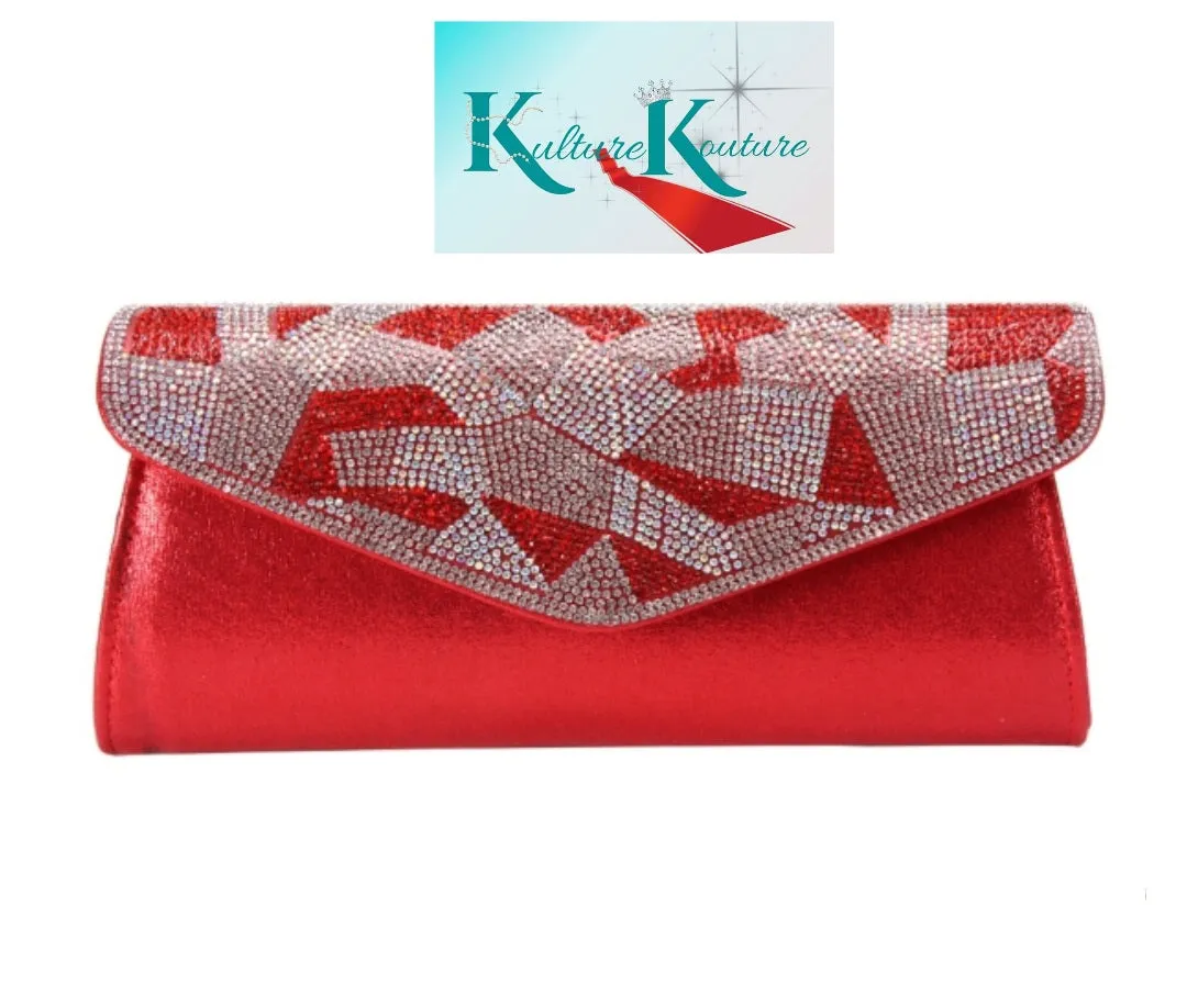 LOVE AND DIAMONDS CLUTCH