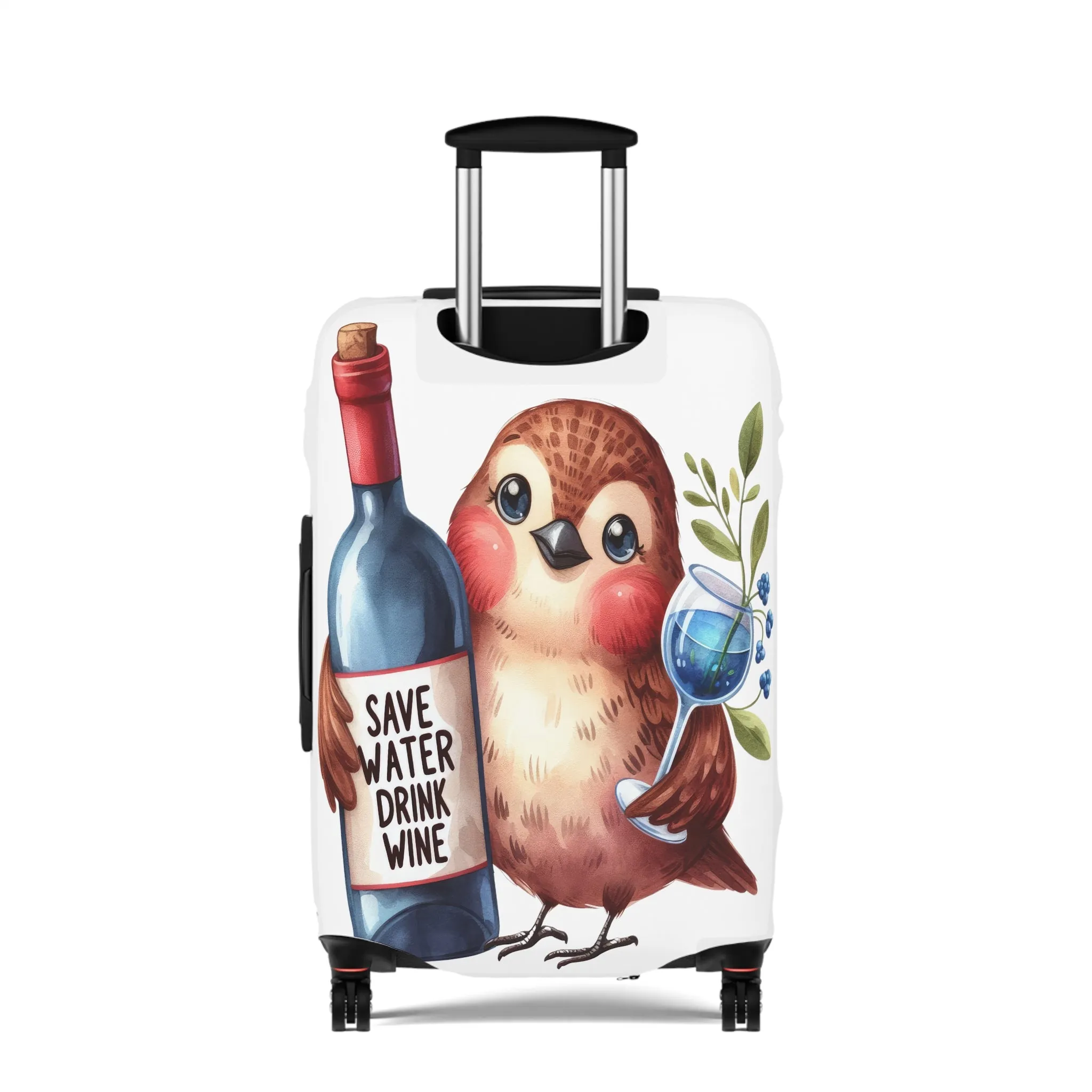 Luggage Cover, Cute Bird, awd-1642