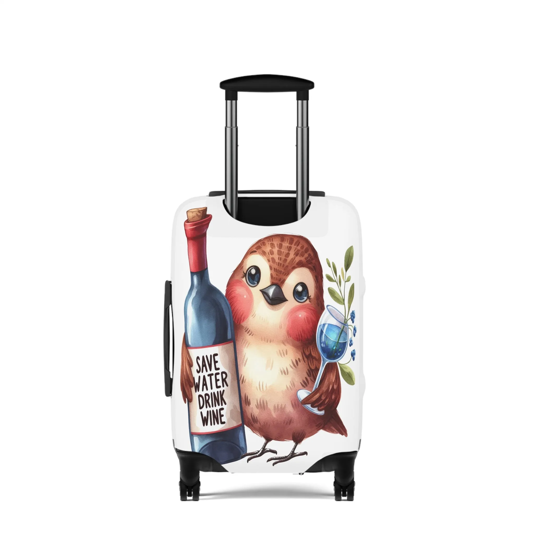 Luggage Cover, Cute Bird, awd-1642