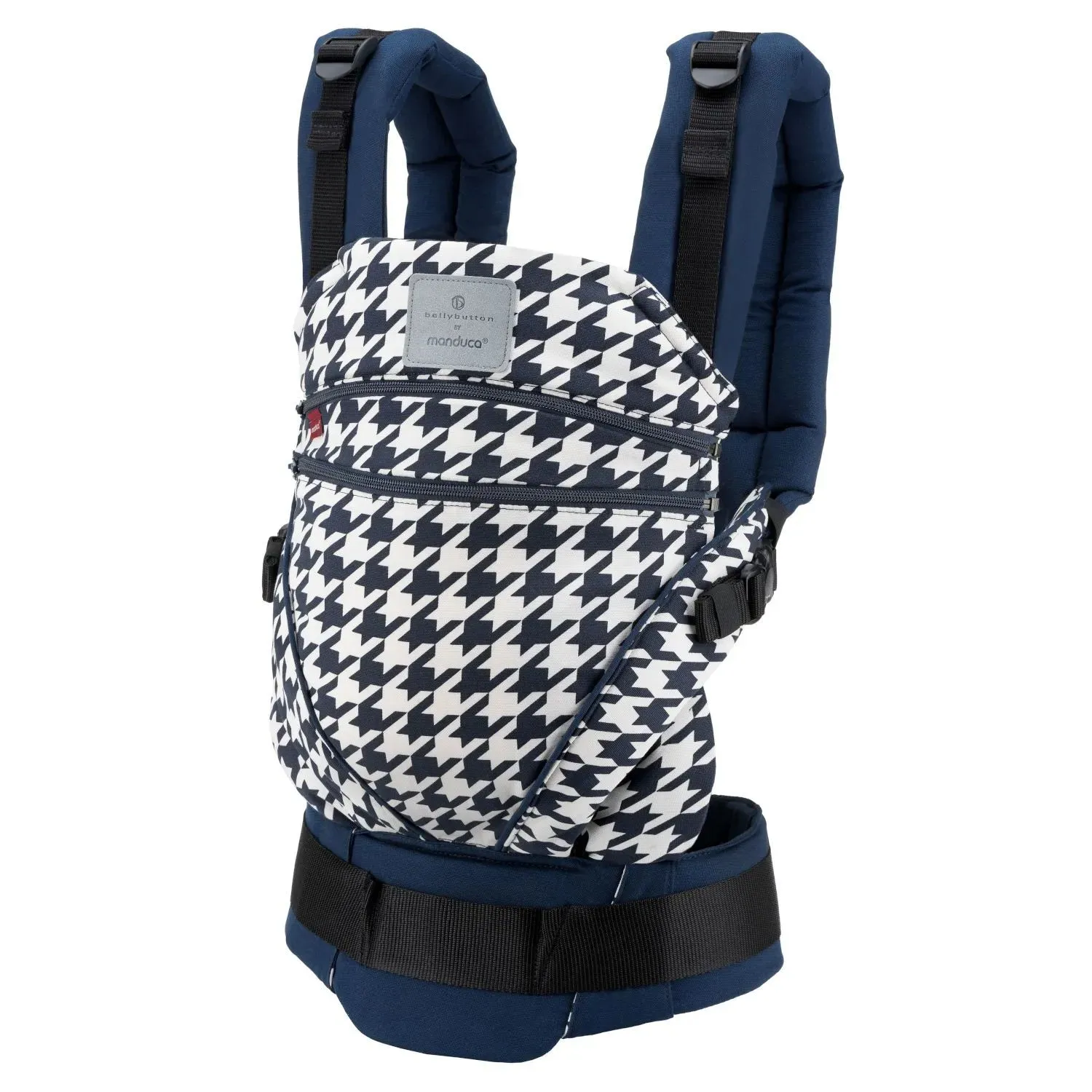 Manduca XT Organic Cotton Baby & Toddler Carrier BellyButton Pepita -Navy