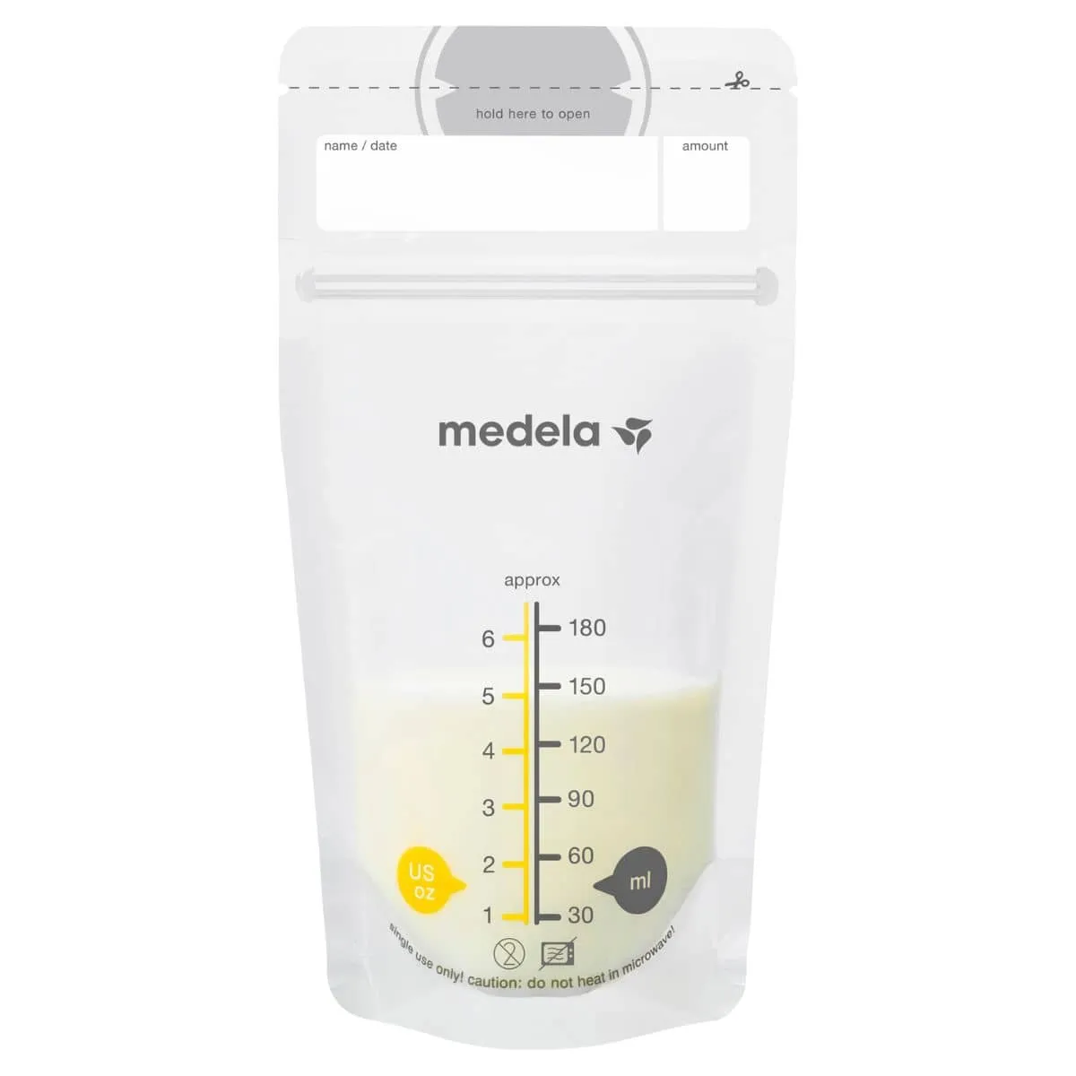 Medela Pump & Save Breastmilk Bags - 50pk