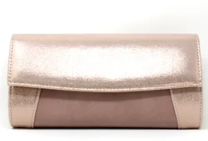 Metallic Wrap Clutch Bag