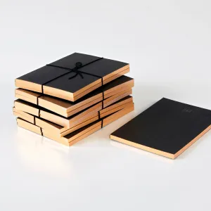 Mini Black Notebook - Set of 2