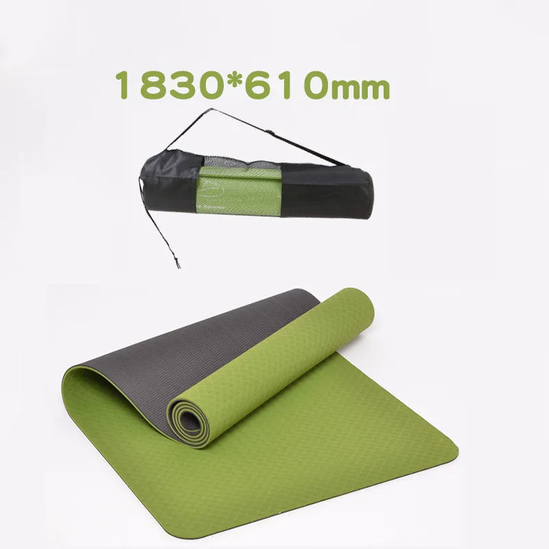 Non-slip tpe yoga mat