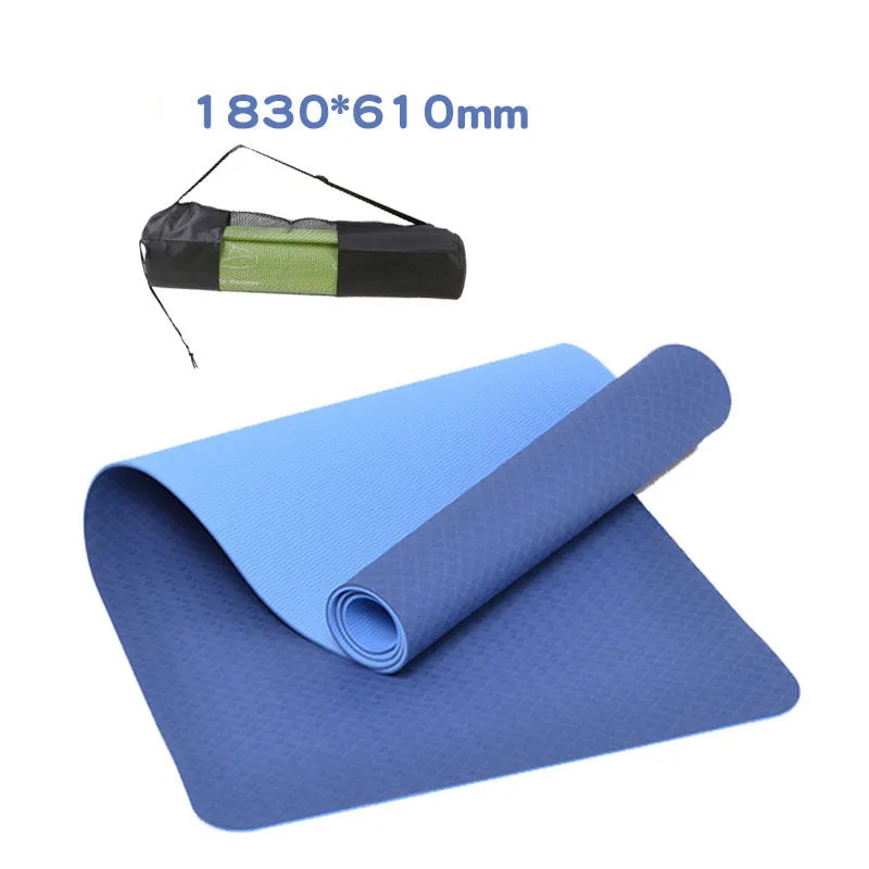 Non-slip tpe yoga mat