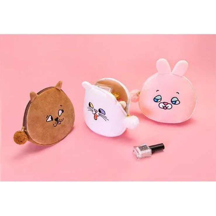 Original Animals Cats Rabbit Dogs Funny Shell Bags Harajuku Style Cosmetic Bag Storage Bag NP-HXTQA-103