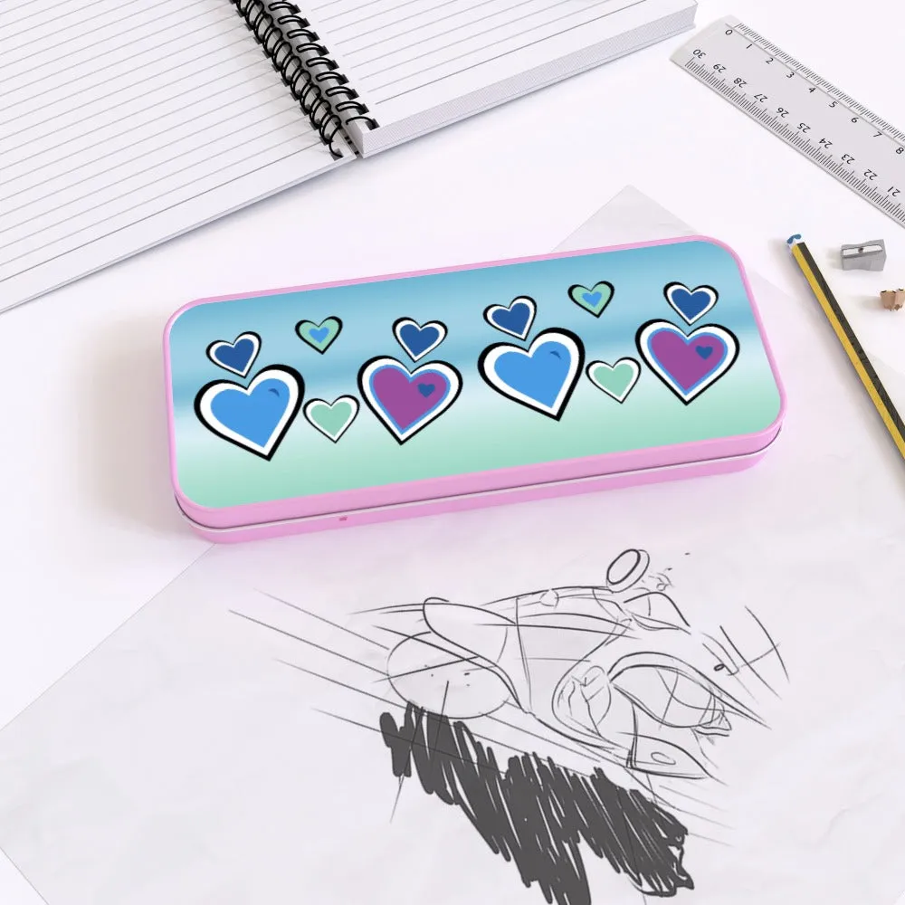 Pencil Tins - Hearts