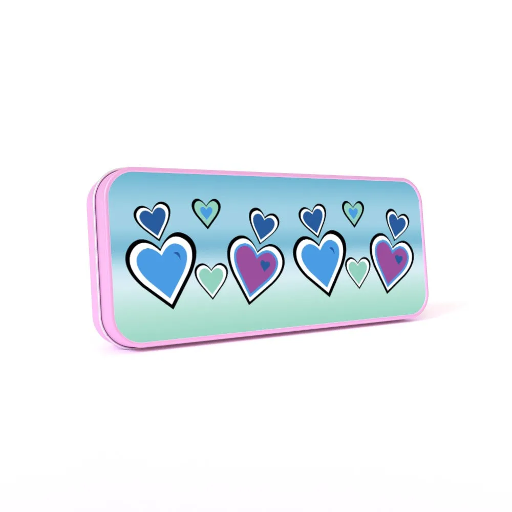 Pencil Tins - Hearts