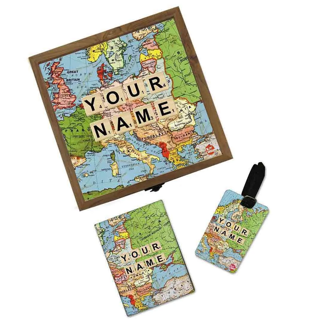 Personalized Passport Cover Combo - Travel