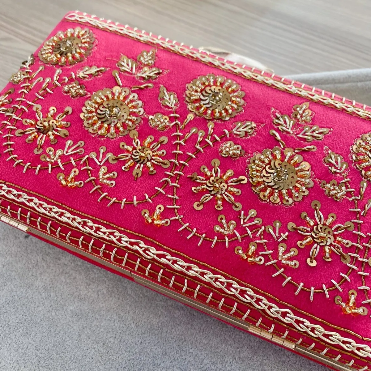 Pink Clutch Bag