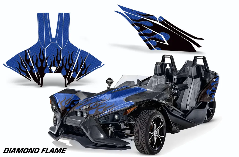 Polaris Slingshot SL Partial Coverage Graphics Kit (2015-2022)