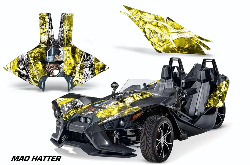 Polaris Slingshot SL Partial Coverage Graphics Kit (2015-2022)