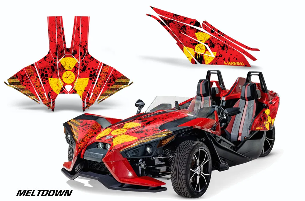 Polaris Slingshot SL Partial Coverage Graphics Kit (2015-2022)