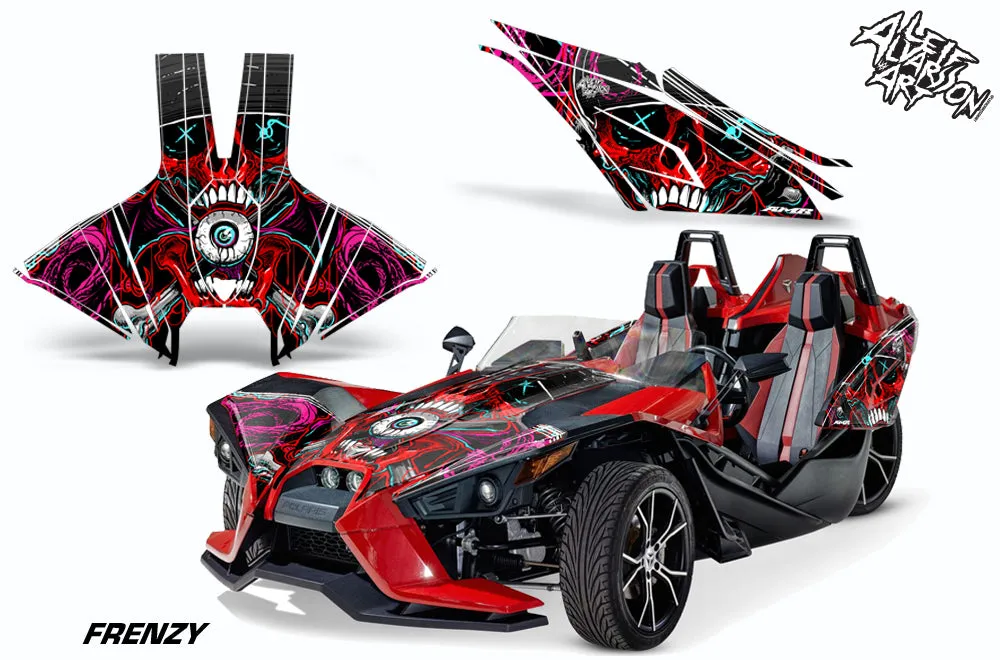 Polaris Slingshot SL Partial Coverage Graphics Kit (2015-2022)