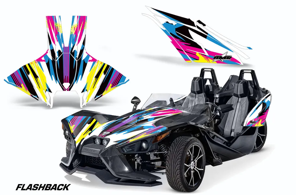 Polaris Slingshot SL Partial Coverage Graphics Kit (2015-2022)