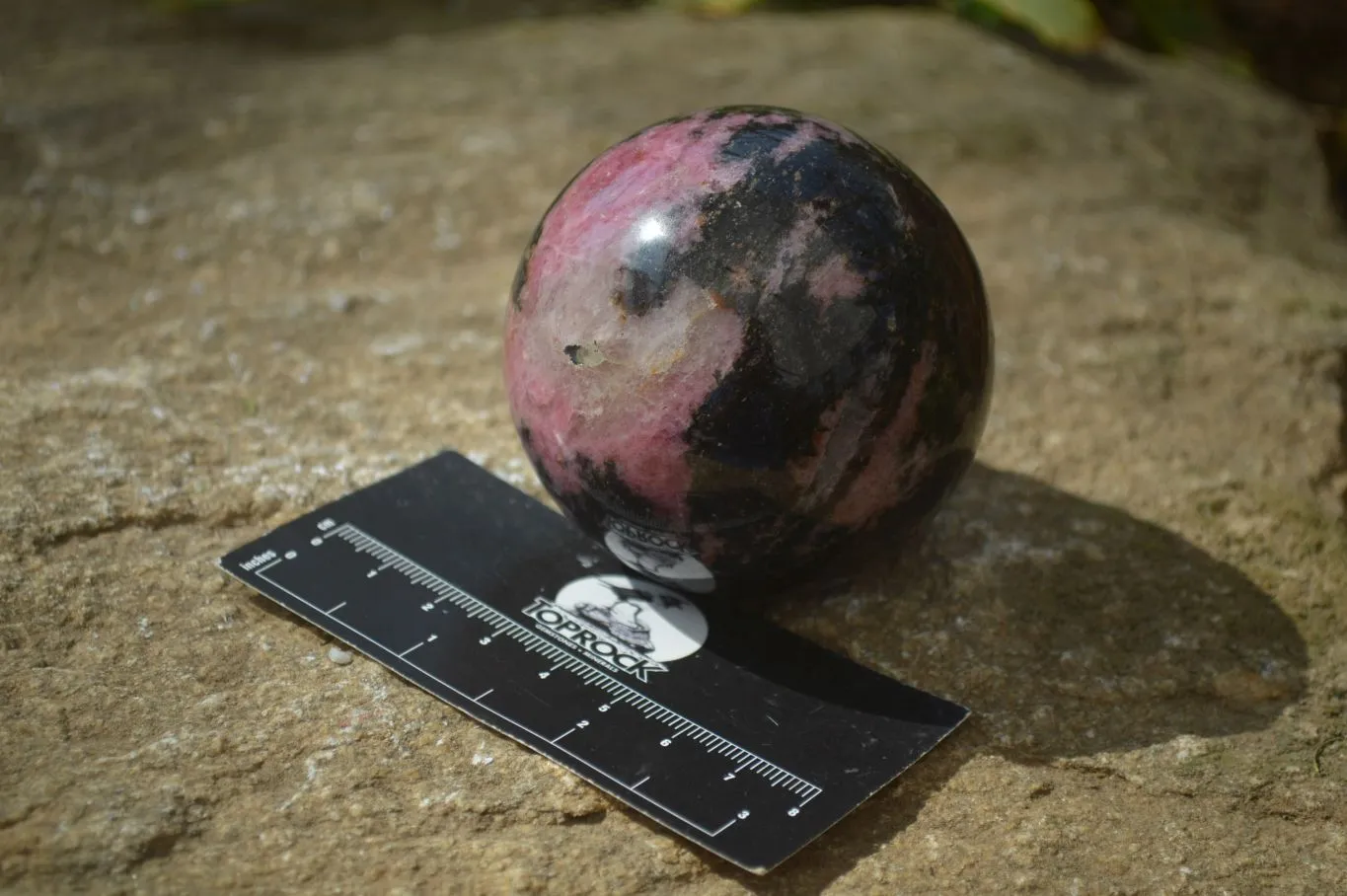 Polished Rhodonite Spheres  x 4 From Madagascar