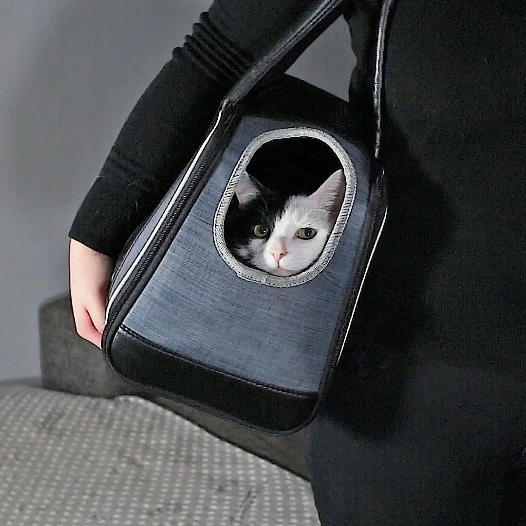 Premium Pet Carrier Shoulder Bag Cat Dog Travel Accessory