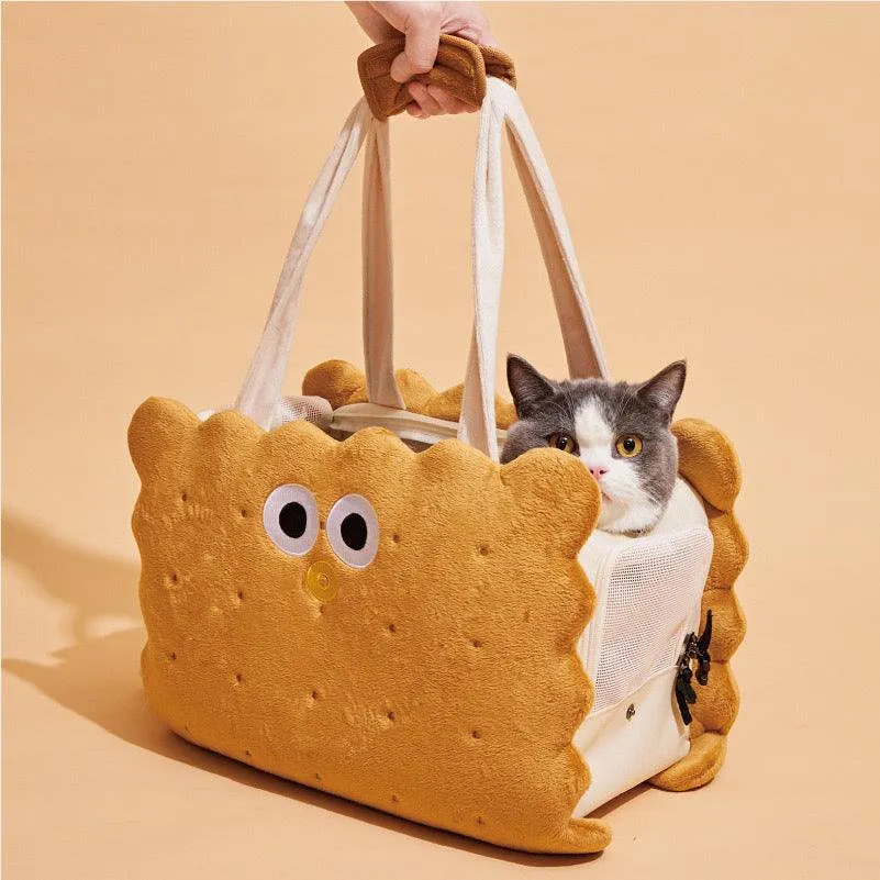 PURLAB Cookie Style Pet Carrier Bag