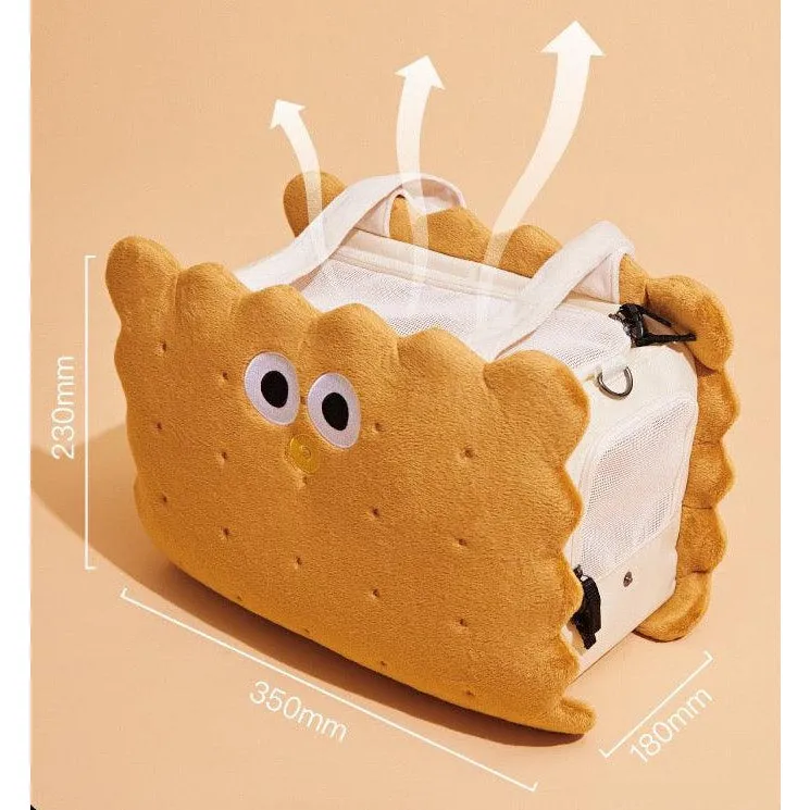 PURLAB Cookie Style Pet Carrier Bag