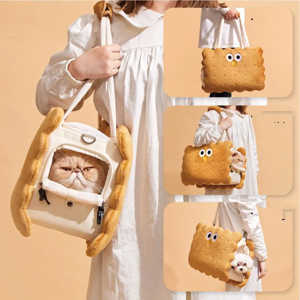 PURLAB Cookie Style Pet Carrier Bag