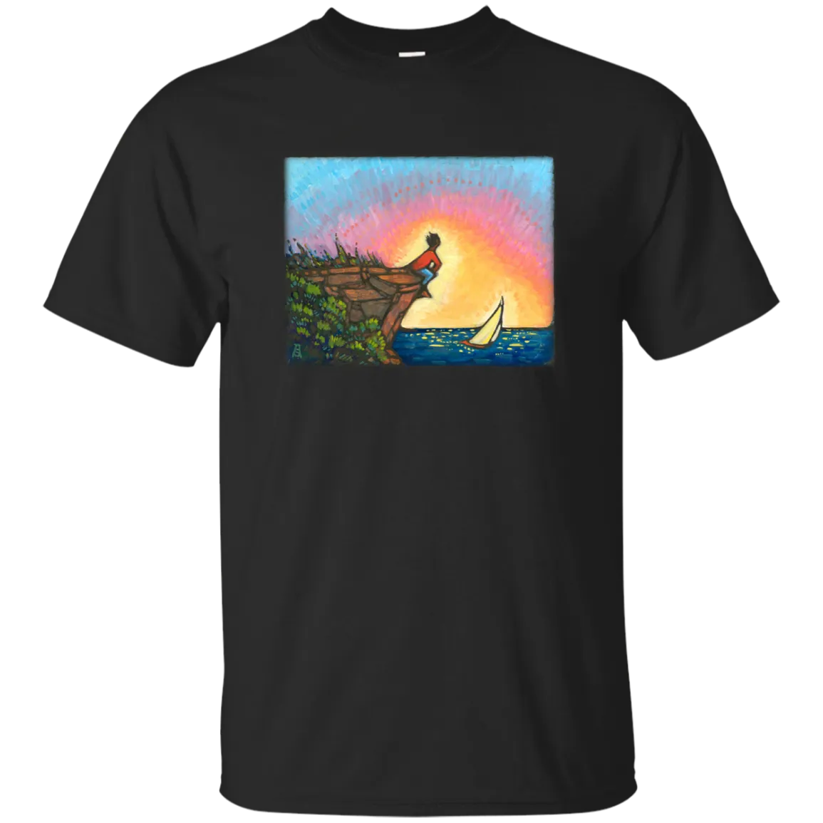 "The Adventurer" - printed on the front - Custom Ultra Cotton T-Shirt