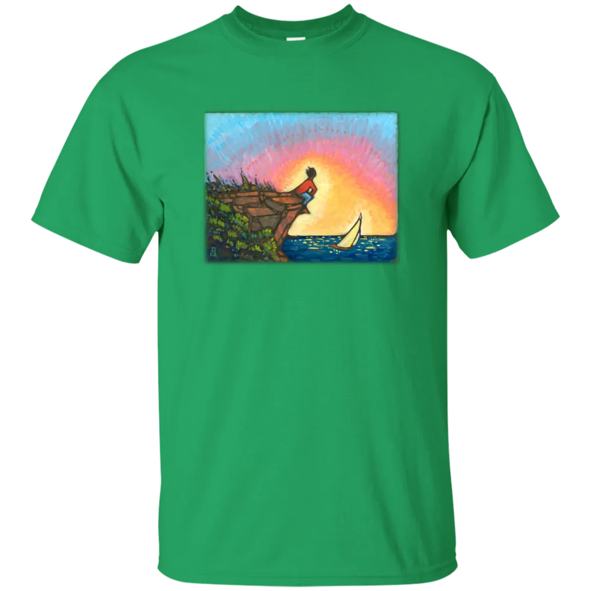 "The Adventurer" - printed on the front - Custom Ultra Cotton T-Shirt