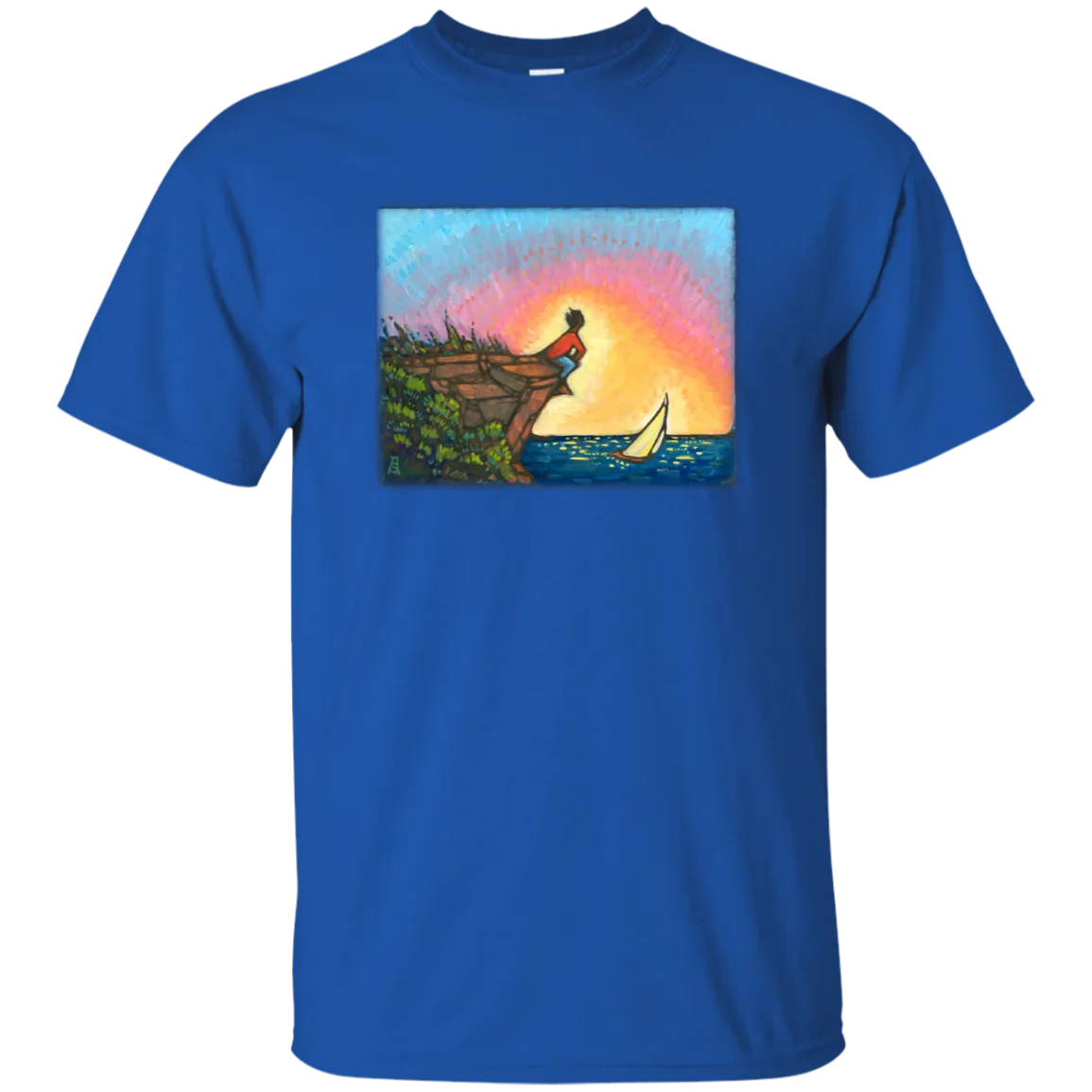 "The Adventurer" - printed on the front - Custom Ultra Cotton T-Shirt