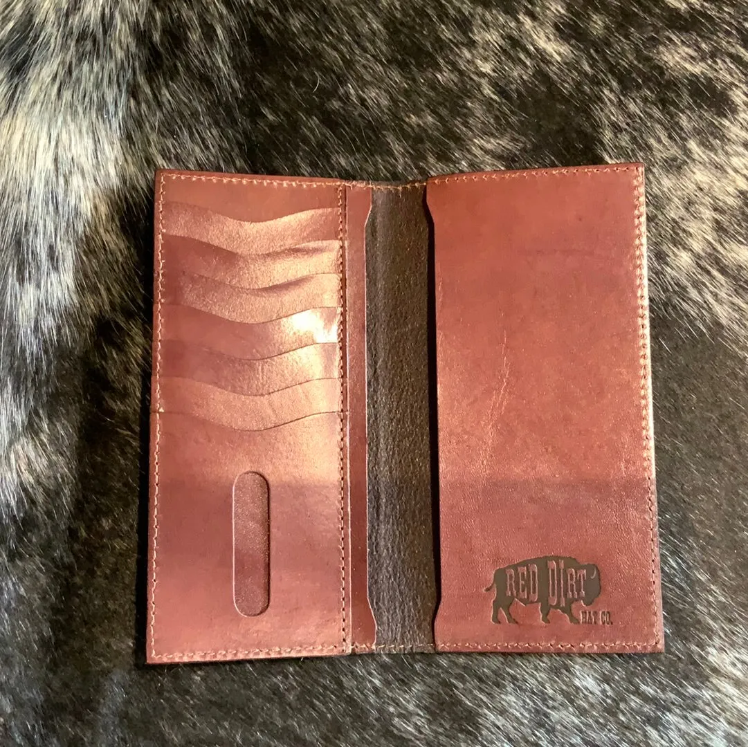 Red Dirt Rodeo Wallet Southwest Diamond Pattern