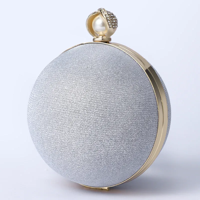 Retro Round Pearl Bag