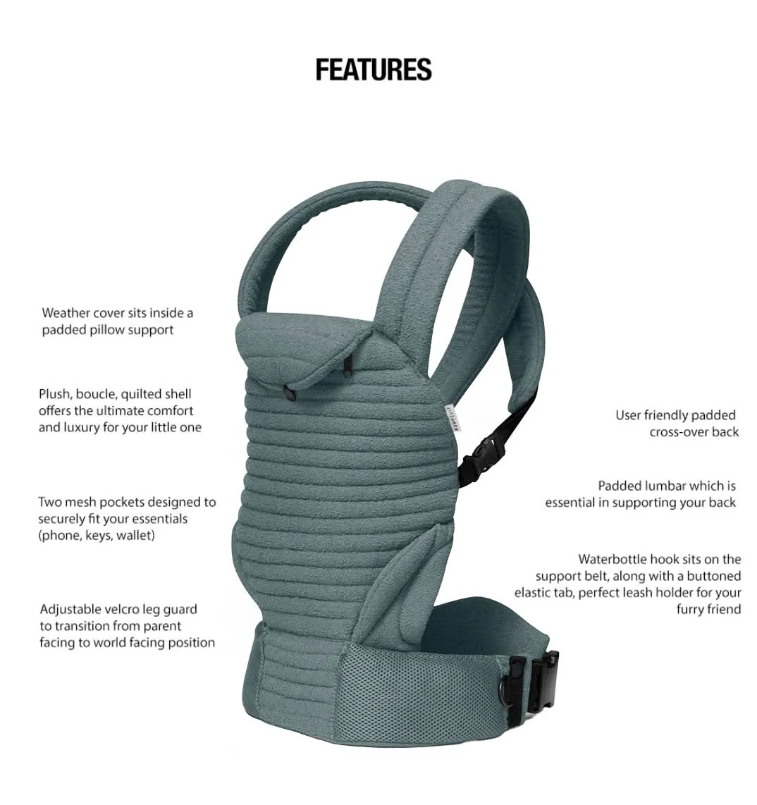 Rumer “Lou Blue” x Bumpsuit - Armadillo Baby Carrier