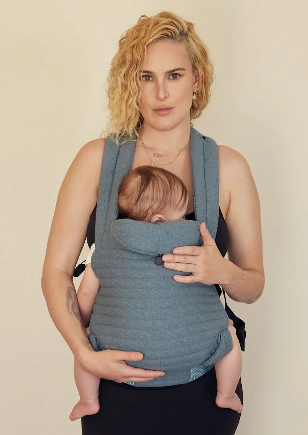 Rumer “Lou Blue” x Bumpsuit - Armadillo Baby Carrier