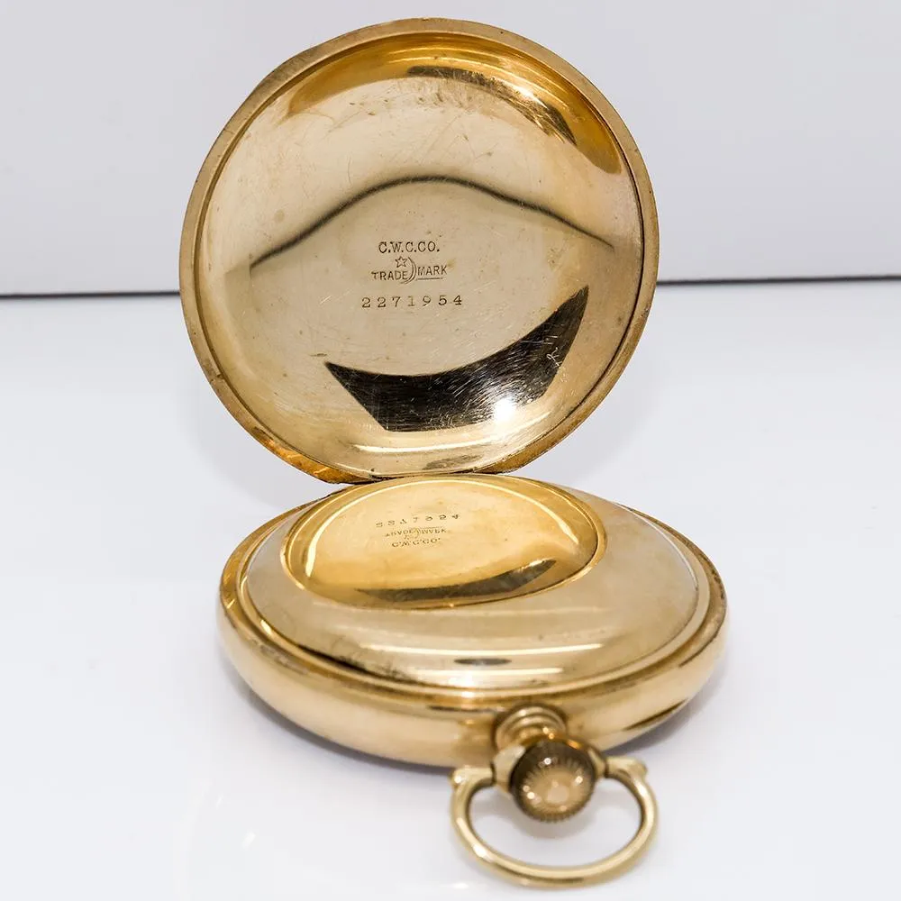 Scarce 1906 Hamilton GF Pocket Watch - 21 Jewel, Grade 942, Size 18s