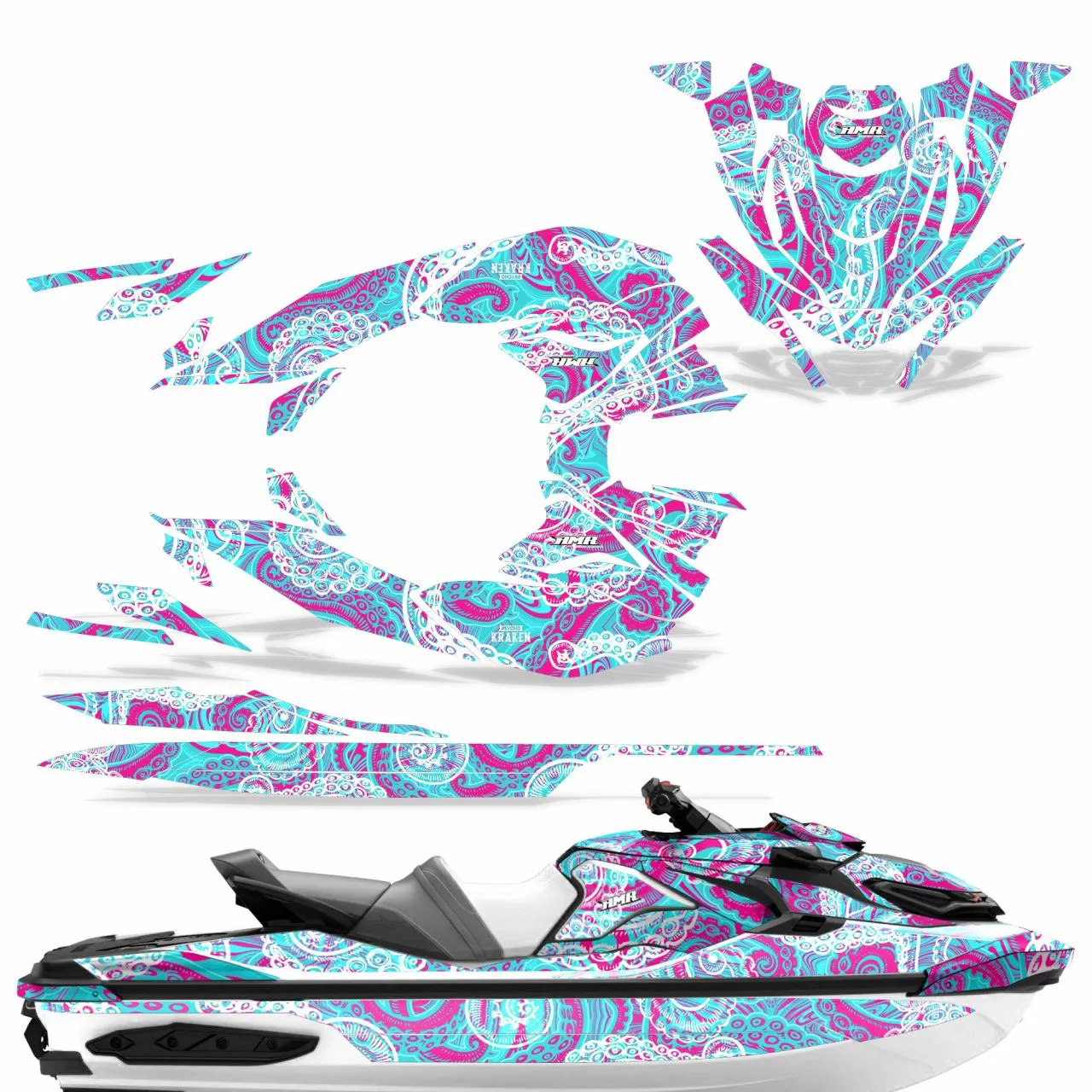 Sea Doo RXT-X-GTX 300 Watercraft Graphics (2019-2023)