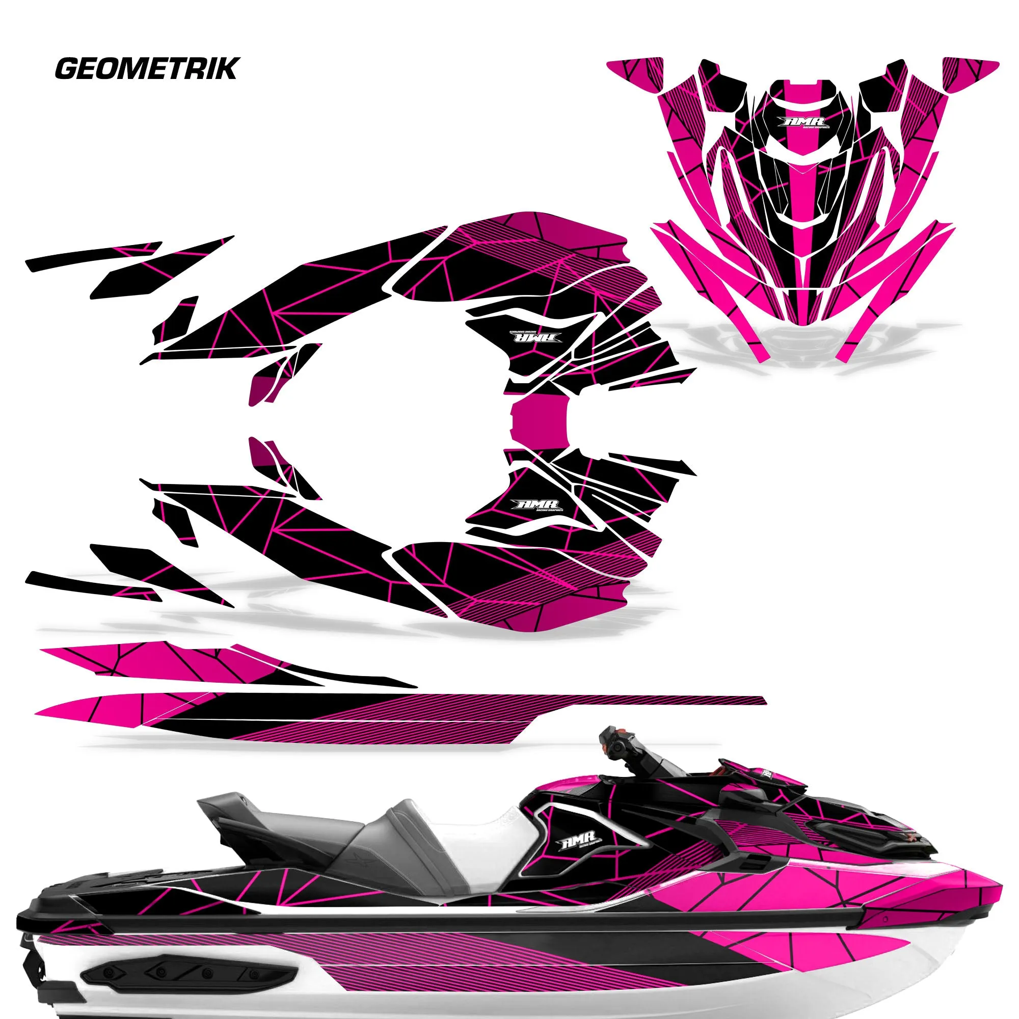 Sea Doo RXT-X-GTX 300 Watercraft Graphics (2019-2023)