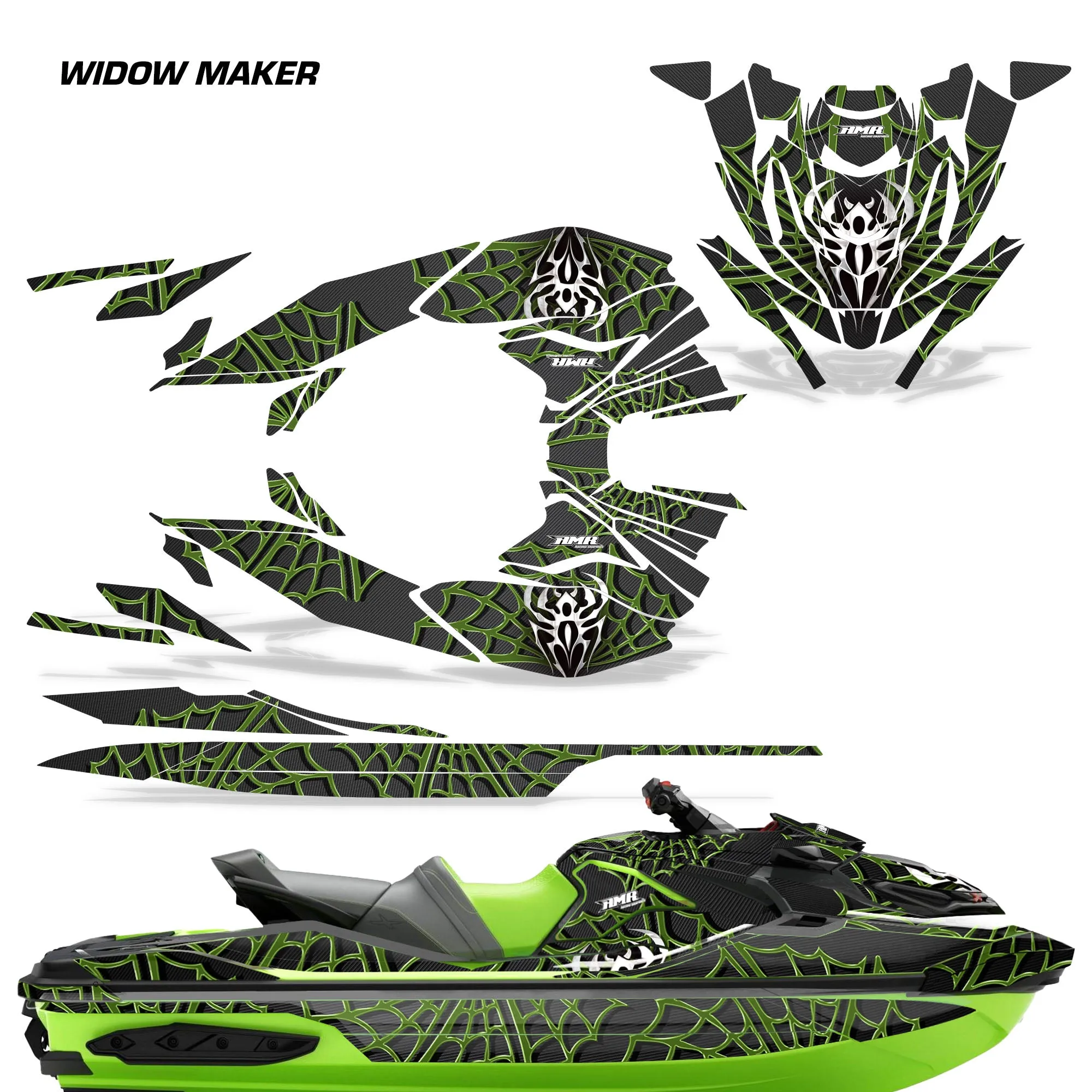 Sea Doo RXT-X-GTX 300 Watercraft Graphics (2019-2023)