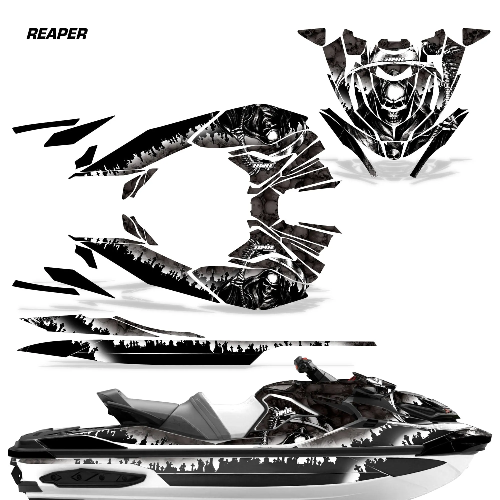 Sea Doo RXT-X-GTX 300 Watercraft Graphics (2019-2023)