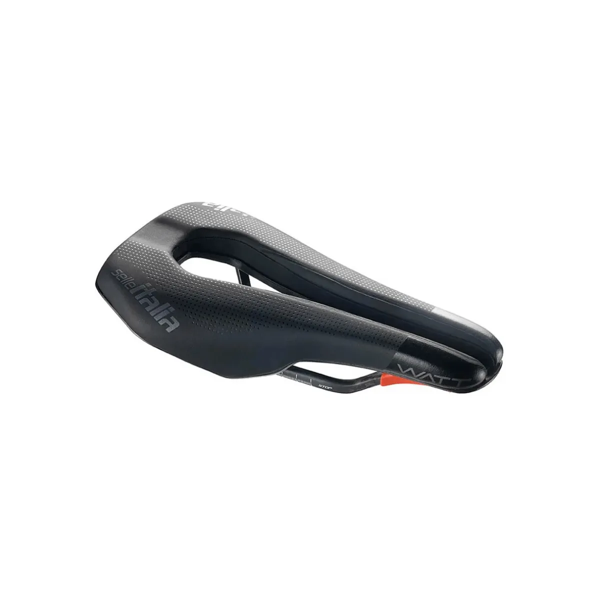 Selle Italia Watt Superflow Kit Carbonio U3 Saddle Black