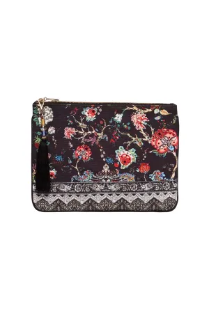 Small Canvas Clutch- Haute Provincial