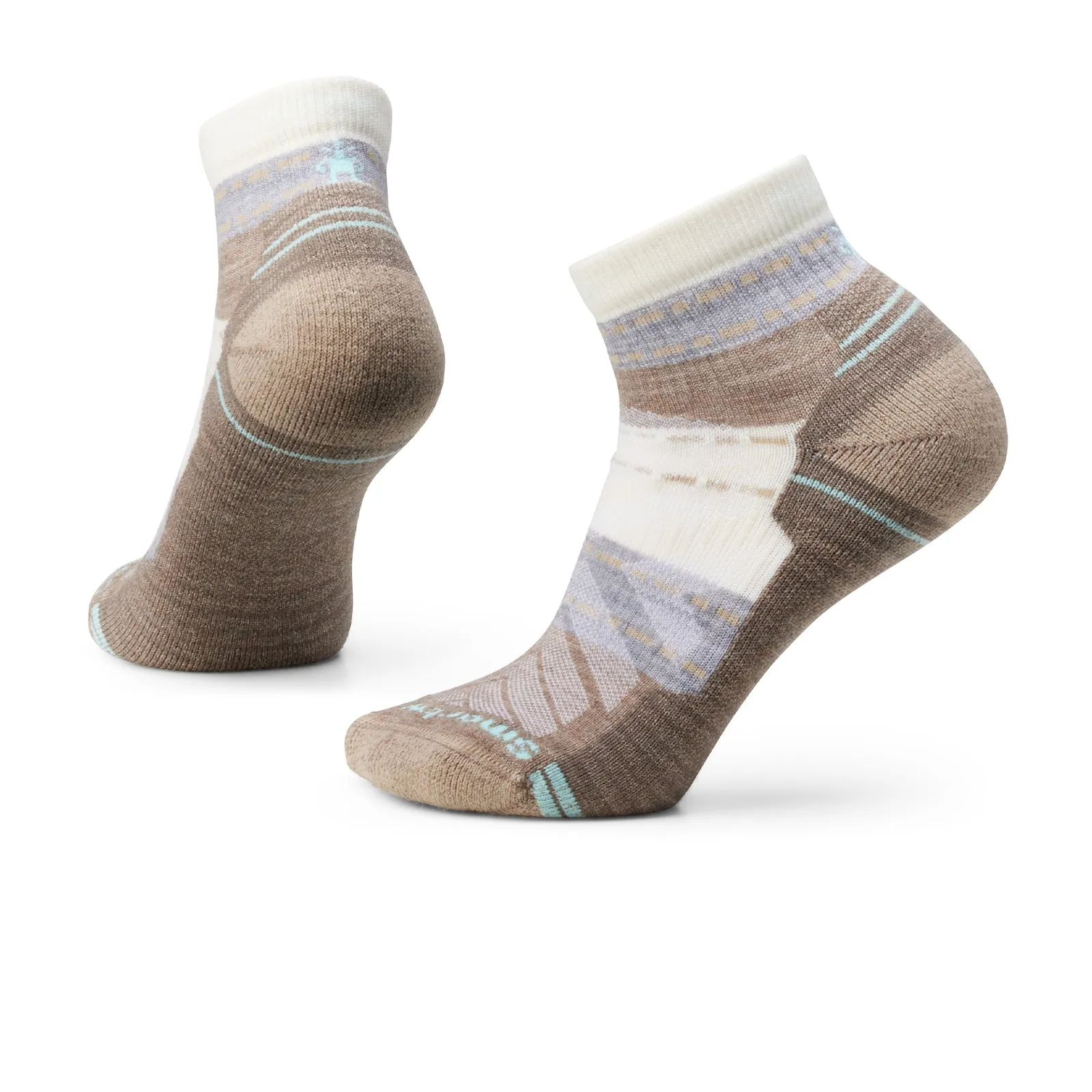 Smartwool Hike Light Cushion Margarita Ankle Sock (Women) - Natural