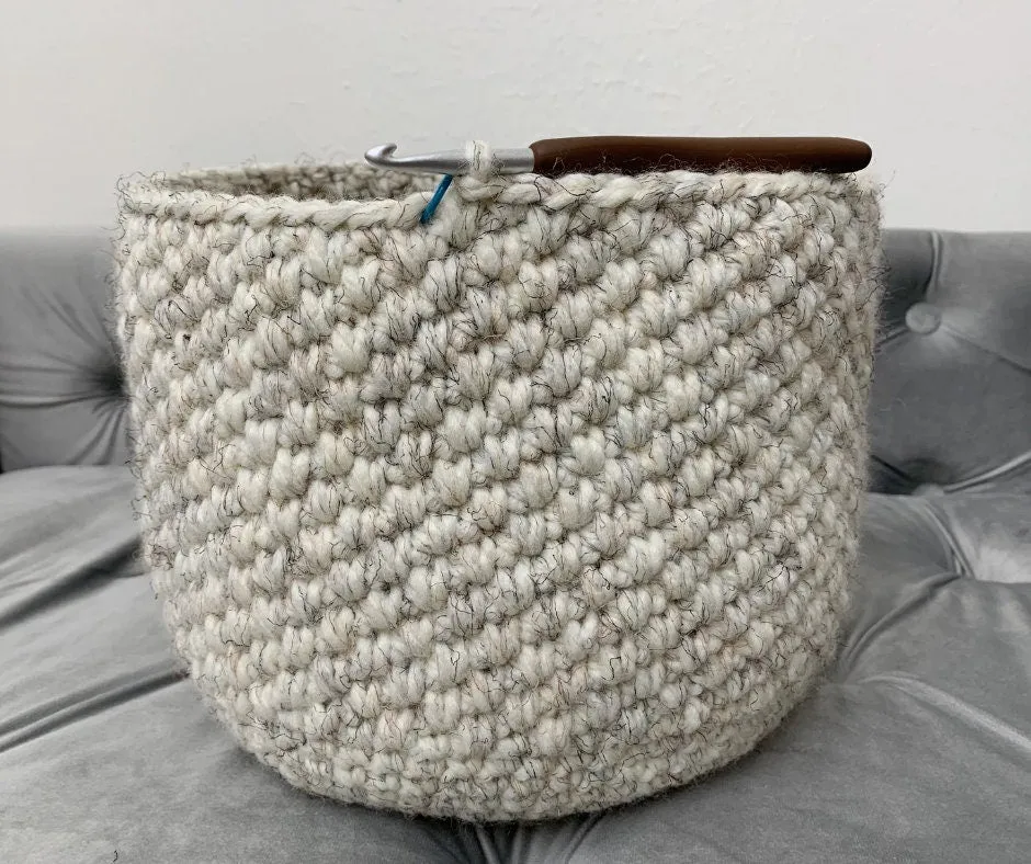 Stylish Crochet Carry All Bag Pattern PDF- Perfect for On-the-Go Organization!