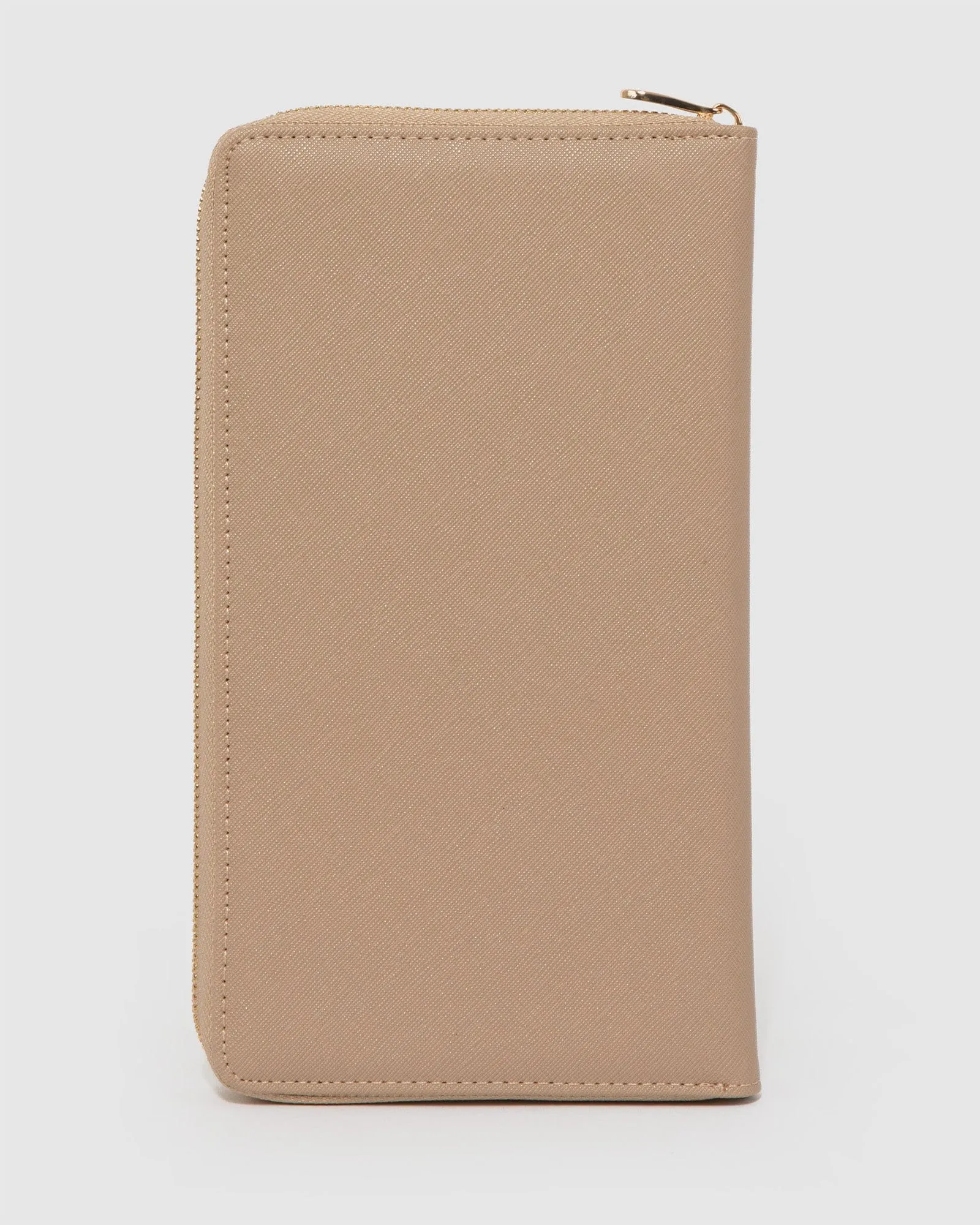 Taupe Kenzie Multi Passport Travel Wallet