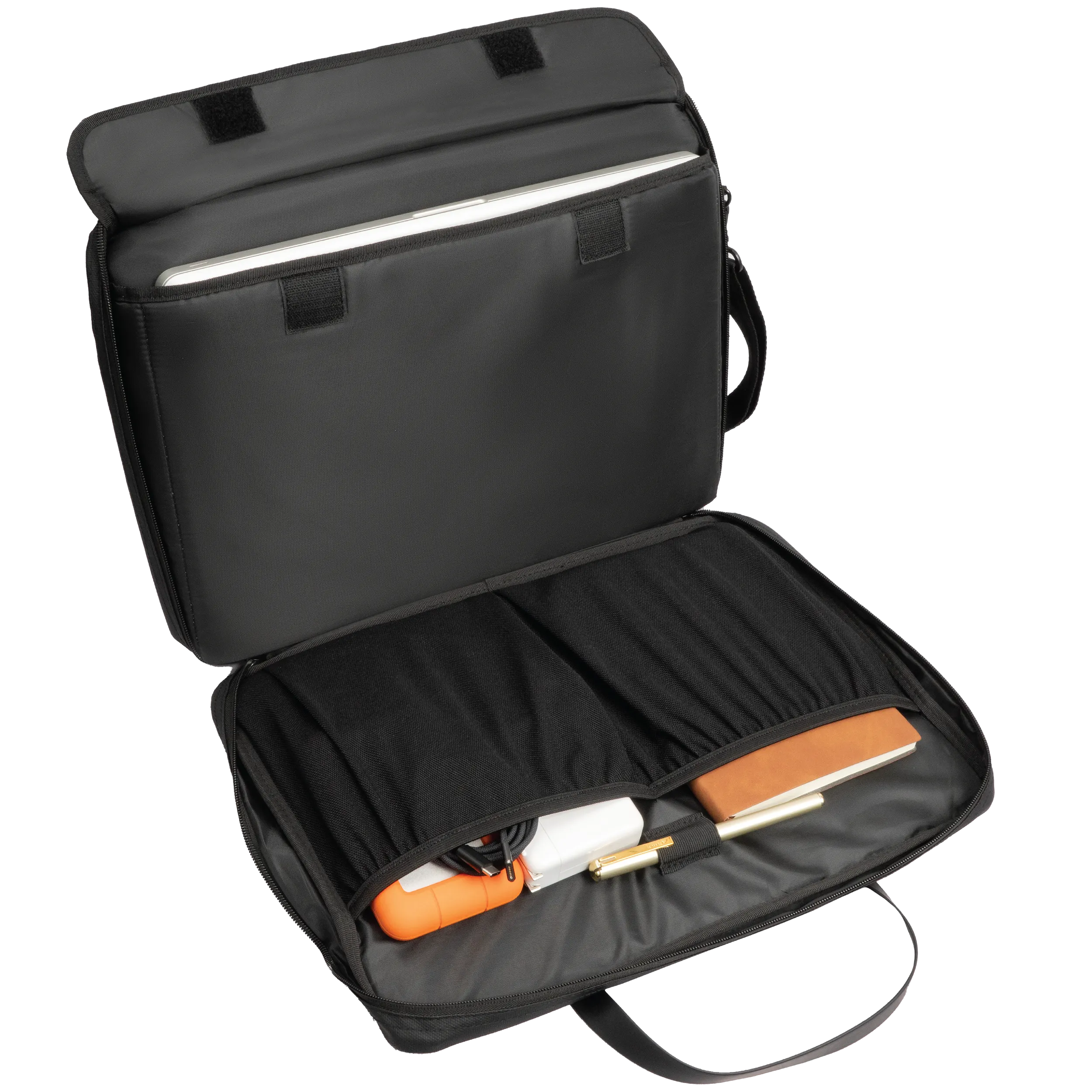 The Apex | 18-Inch Tarpaulin Briefcase with Secured Laptop Sleeve