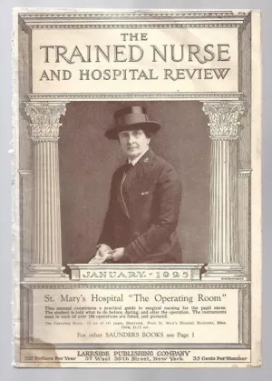 The Trained Nurse and Hospital Review, January 1925