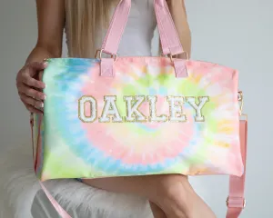 Tie Dye Weekender Bag