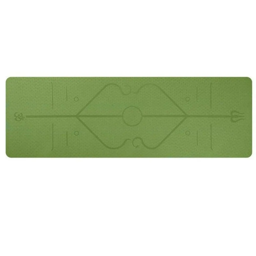 TPE Yoga Mat With Position Lines