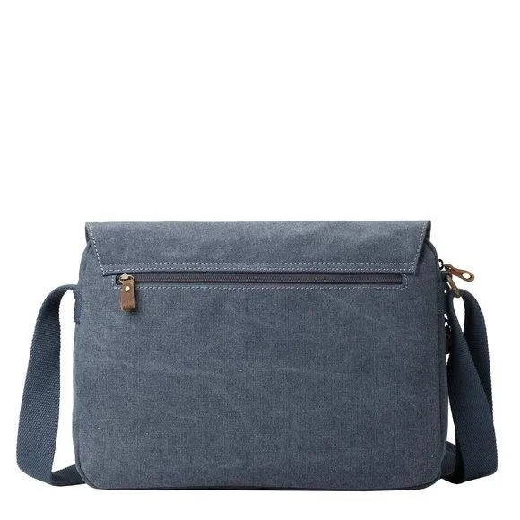 Troop London Organic Cotton Computer Messenger 13" | Blue