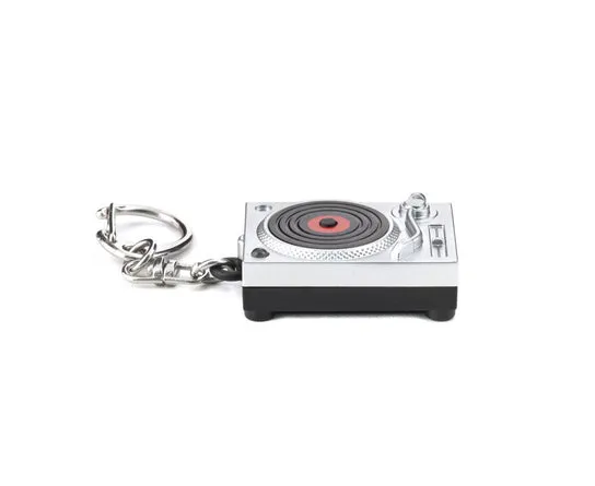 Turntable Keychain - LED Light