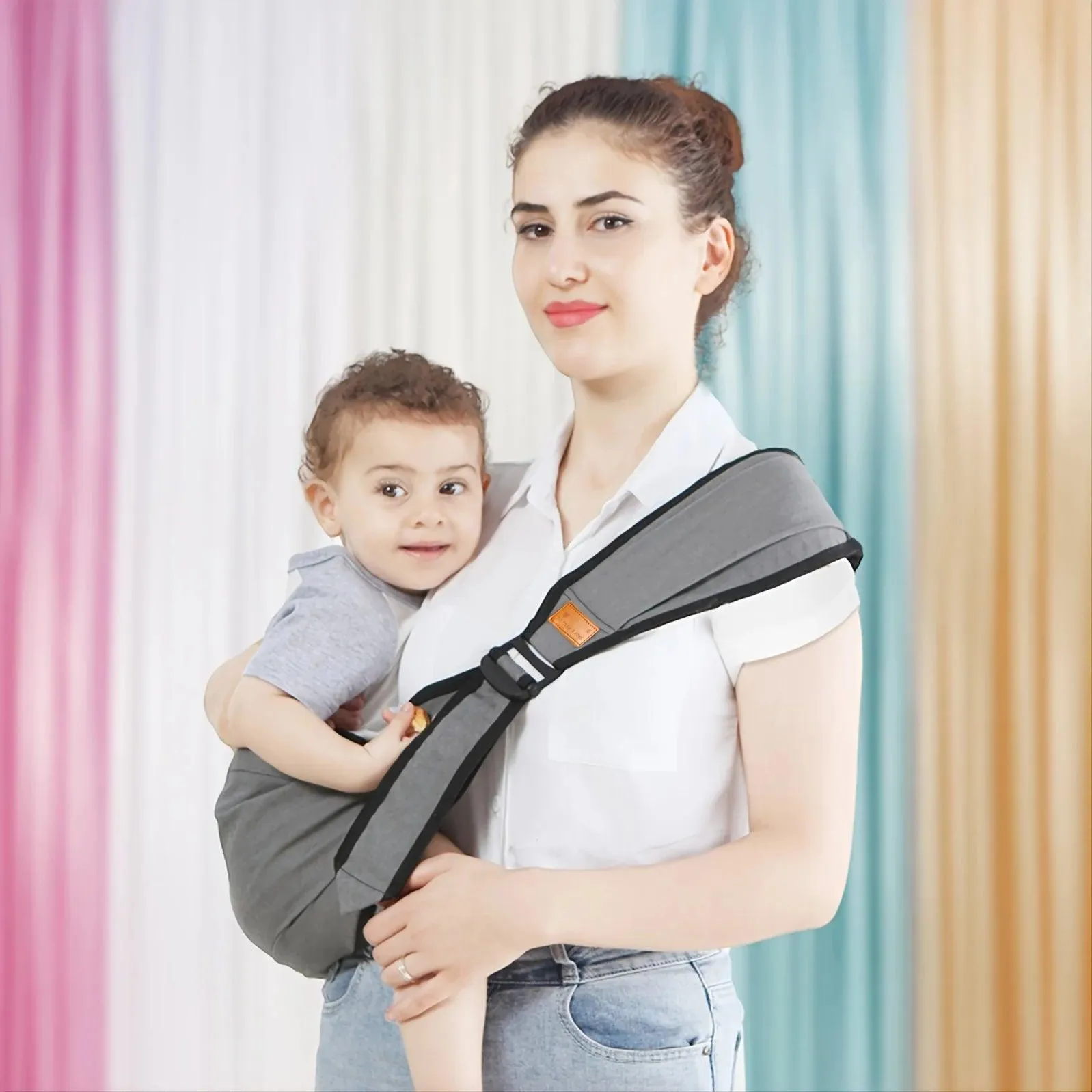 Universal Baby Hip Carrier – Ergonomic, Hands-Free, Easy to Adjust